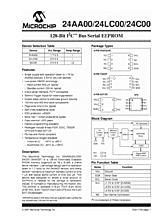DataSheet 24LC00 pdf